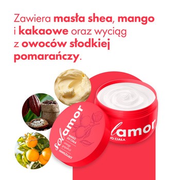 Solamor, masło do ciała, Orange Grapefruit, 200 ml
