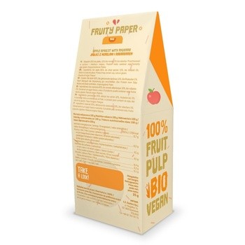 Diet-Food, Bio Papier Jabłko z Morelami i Rabarbarem, 25 g