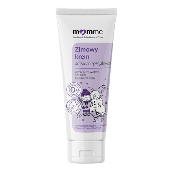 MomMe Momme, zimowy krem do zadań specjalnych od 1. dnia życia, 50 ml — Inhaltsstoffe und Bewertung