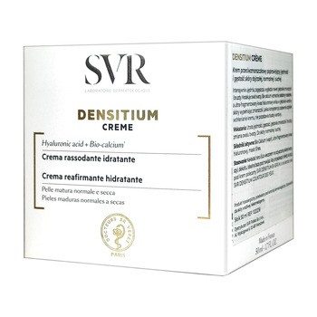 SVR Densitium Creme, krem przeciwzmarszczkowy poprawiający jędrność i gęstość skóry, 50 ml