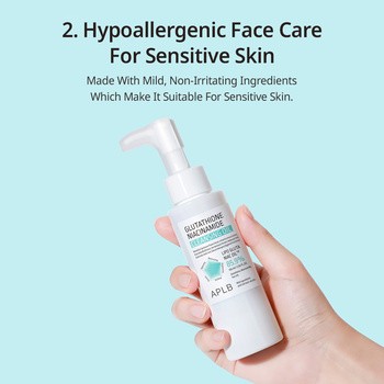 APLB Glutathione Niacinamide Cleansing Oil, olejek do mycia twarzy, 105 ml
