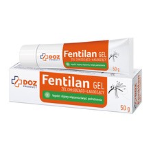 DOZ Product Fentilan Gel, żel chłodząco-łagodzący, 50 g