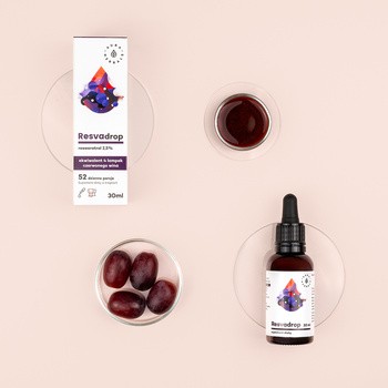 Aura Herbals Resvadrop - Resweratrol, krople, 30 ml