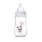 Canpol Easy Start Toys, butelka szerokootworowa, antykolkowa, różowa, 240 ml