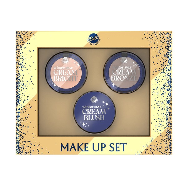 Bell Bell Make Up Set, Kosmetikset zum Konturieren, Rouge, 4,5 g + bronzer für das Gesicht, 4,6 g + Highlighter, 3,5 g — Inhaltsstoffe und Bewertung