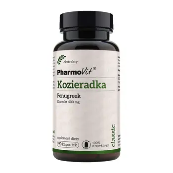 Kozieradka Fenugreek, kapsułki, 90 szt.