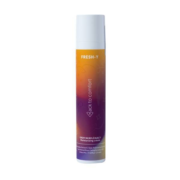 Back to Comfort Back to Comfort Fresh-Y, krem nawilżający z kurkumą i palmą sabałową, 50 ml — Inhaltsstoffe und Bewertung