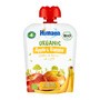 Humana 100% Organic, mus jabłko-banan, 4 m+, 90 g