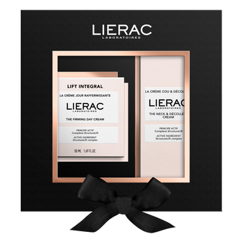 Zestaw Lierac Lift Integral, ujędrniający krem na dzień, 50 ml + krem do szyi i dekoltu, 50 ml