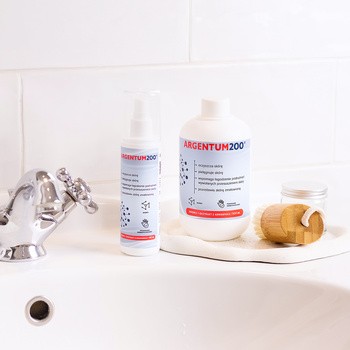 Argentum 200, tonik ze srebrem i ekstraktem z krwawnika pospolitego, 500 ml