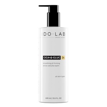 IDO LAB CICA+B-Gluc, wygładzający balsam antycellulitowy, 400 ml