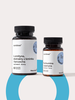 Sundose For Digestion, kapsułki, 30 szt. + 60 szt.