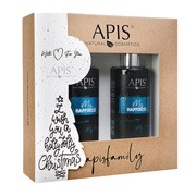 Apis, Zestaw Świąteczny My Happiness, nawilżający żel pod prysznic, 300 ml + nawilżający balsam do ciała i dłoni, 300 ml https://azcdn.doz.pl/image/d/product/a3ceac09-scale-180x180.png