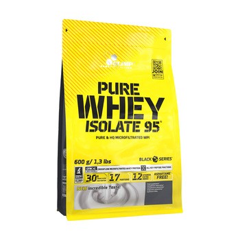 Olimp Pure Whey Isolate 95, proszek, smak jogurt wiśniowy, 600 g