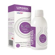 Liposol K2+D3, płyn, 250 ml