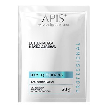 Apis OXY O2 Terapis, dotleniająca maska algowa z aktywny tlenem, 20 g