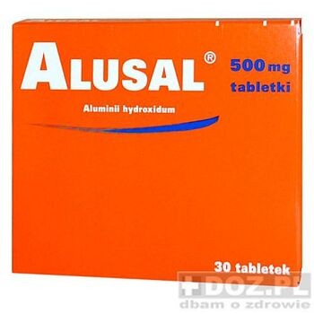 Alusal, tabletki, 500 mg, 30 szt