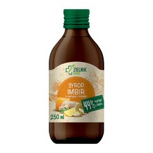 ZIELNIK DOZ Syrop Imbir z cytryną i miodem, 250 ml