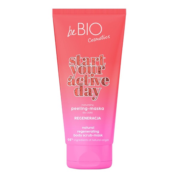 beBIO BeBio Start Your Active Day, peeling-Maske für den Körper Regeneration, 200 ml — Inhaltsstoffe und Bewertung