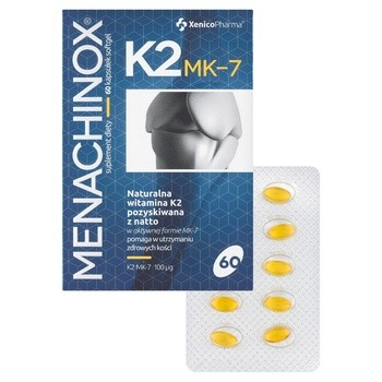 Menachinox K2, kapsułki miękkie, 60 szt.