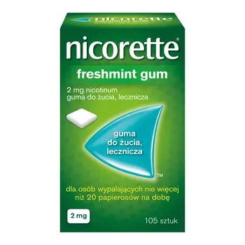 Nikotyna 2 mg 105 gum [MCNEIL]