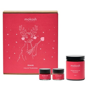 Mokosh Malina, Zestaw Świąteczny Amorek - Usta do Pocałunków, 1 szt.