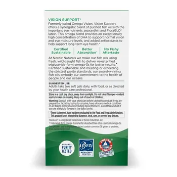 Nordic Naturals, Omega Vision, kapsułki, 60 szt.