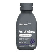 Pharmovit GymFood Pre-Workout, płyn, smak owoce skandynawskie, 100 ml        