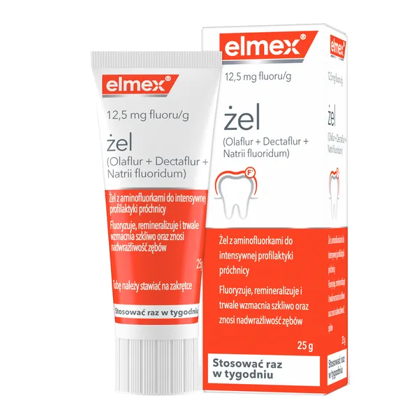 Fluor 12,5 mg/g żel 25 g [Elmex]