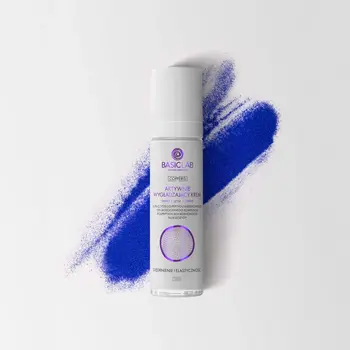 BasicLab Copperis, aktywnie wygładzający krem na dzień do twarzy, szyi i dekoltu Ujędrnienie i Elastyczność, 50 ml