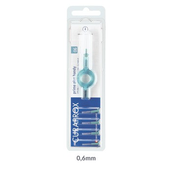 Curaprox, szczoteczka międzyzębowa Prime Plus Handy + 5 końcówek