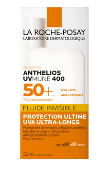 La Roche-Posay Anthelios UV MUNE 400, niewidoczny fluid SPF 50+, 50 ml