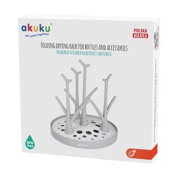 Akuku Składana suszarka na butelki i akcesoria, drzewko, 1 szt.