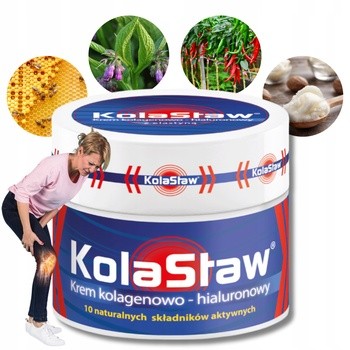 KolaStaw, krem, kolagenowo-hialuronowy, 150 ml