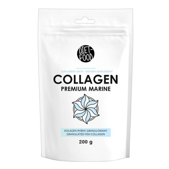 Diet-Food, Kolagen rybny, proszek, 200 g