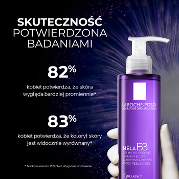 La Roche-Posay Mela B3, mikro-peelingujący żel oczyszczający przeciw przebarwieniom, 200 ml
