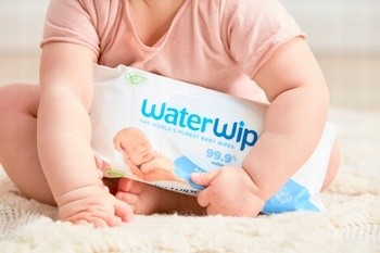 WaterWipes, chusteczki nawilżane dla noworodków i niemowląt, 360 szt. (6 x 60 szt.)