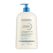 Bioderma Atoderm Crème de douche, kremowy żel do mycia twarzy i ciała, 1000 ml