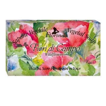 Florinda, naturalne mydło roślinne, polne kwiaty, 100 g