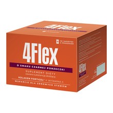 4 Flex, saszetki z proszkiem, smak czarna porzeczka, 30 szt.