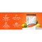 GymBeam Creapure Monohydrat kreatyny, proszek, smak pomarańczowy, 250 g