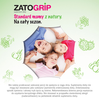 Zatogrip Kids 3+, płyn, 120 ml