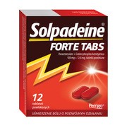 Solpadeine Forte Tabs, tabletki powlekane, 12 szt.