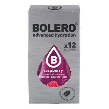 Bolero Box, Raspberry, napój w proszku, 3 g x 12 szt.