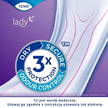 Tena Lady Normal Night, wkładki, 10 szt.