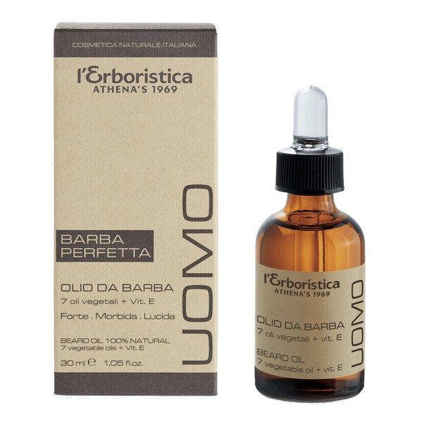 L'Erboristica L'Erboristica Uomo, olejek do brody, 30 ml — Składniki i ocena