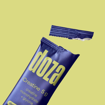 Doza Kreatyna 5 g Monohydrat + Glicyna, saszetki z proszkiem, 30 szt.