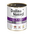 Dolina Noteci Premium Mokra karma dla psa bogata w królika z żurawiną, puszka, 800 g