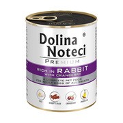 Dolina Noteci Premium Mokra karma dla psa bogata w królika z żurawiną, puszka, 800 g https://azcdn.doz.pl/image/d/product/d50cf2b0-scale-180x180.png