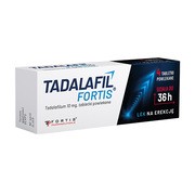 Tadalafil Fortis, 10 mg, tabletki powlekane, 4 szt.